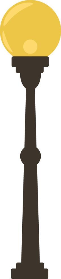 Vintage Lamp Post Illustration vector
