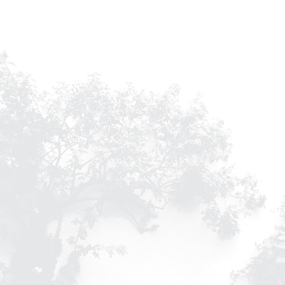 white grunge background with delicate abstract tree branches, design element. vector