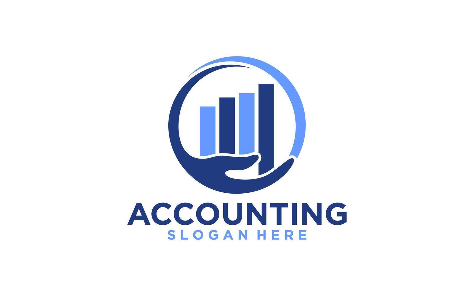 Marketing finance sales media and business abstract logo vector