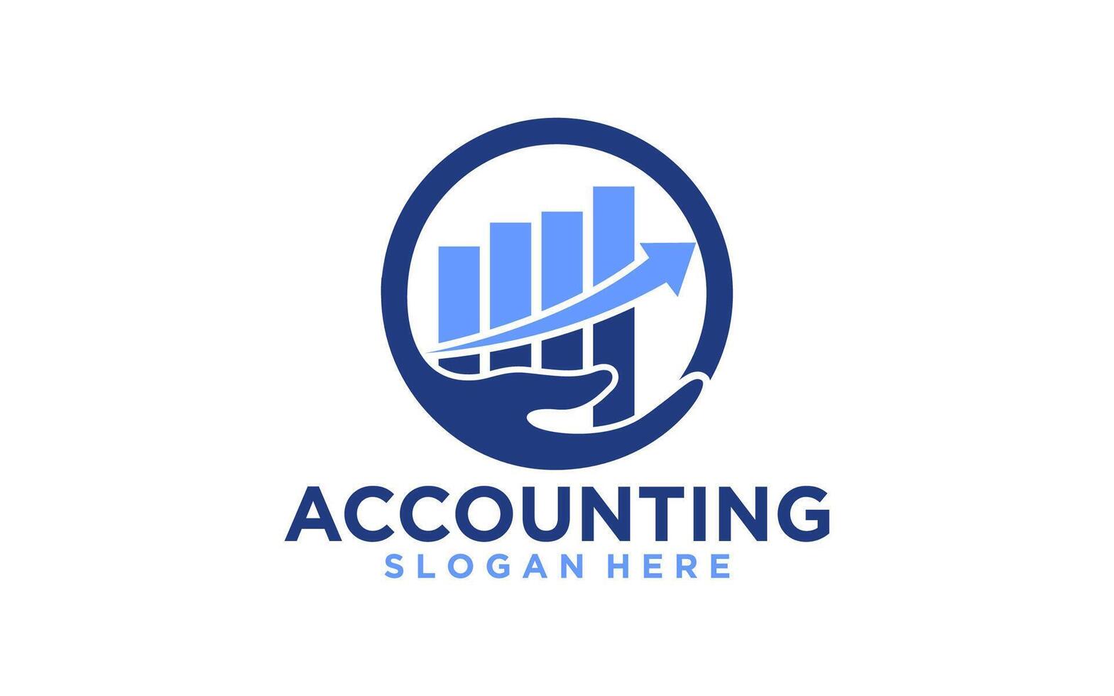Marketing finance sales media and business abstract logo design vector