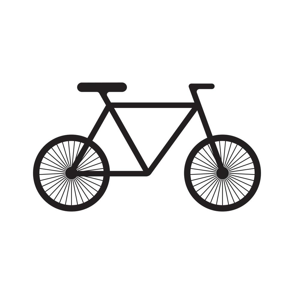 Bicycle icon bike symbol, Modern and editable bicycle icon. vector