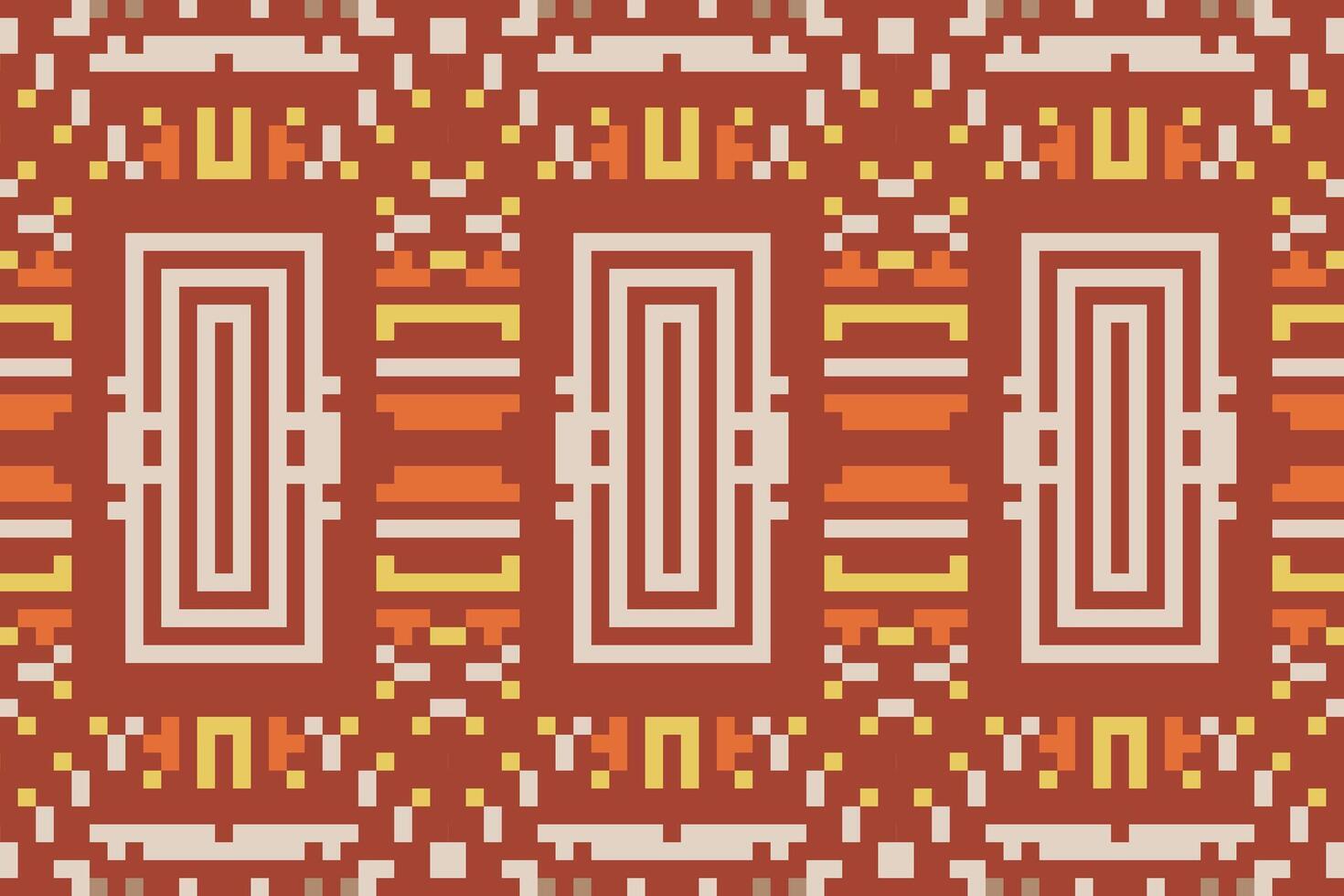 Textile Background Japanese Traditional Patternfolk Embroidery, Aztec Geometric Ornament Print. Design for Carpet, Wallpaper, Clothing, Wrapping, Fabric vector