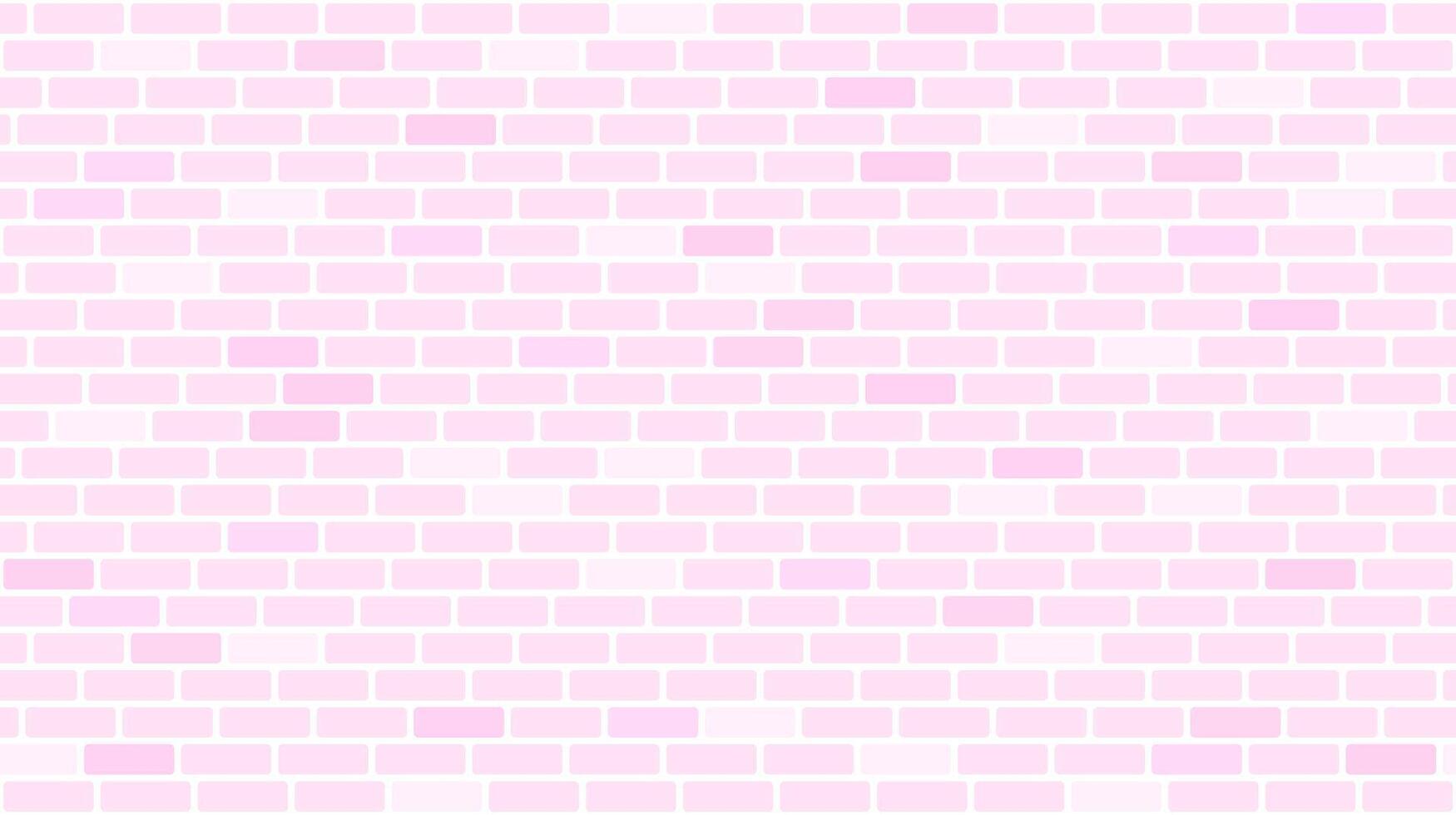 Seamless pink tile texture. Repeating brick pattern for kitchen floor, bathroom wall, pool. Abstract tiles cladding background. Repeated brickwork backdrop. vector