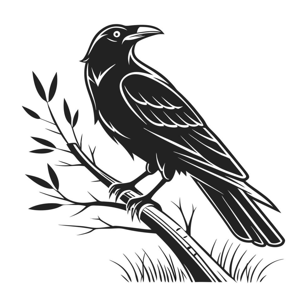 A bold, stylized silhouette of a falcon in mid-flight. vector