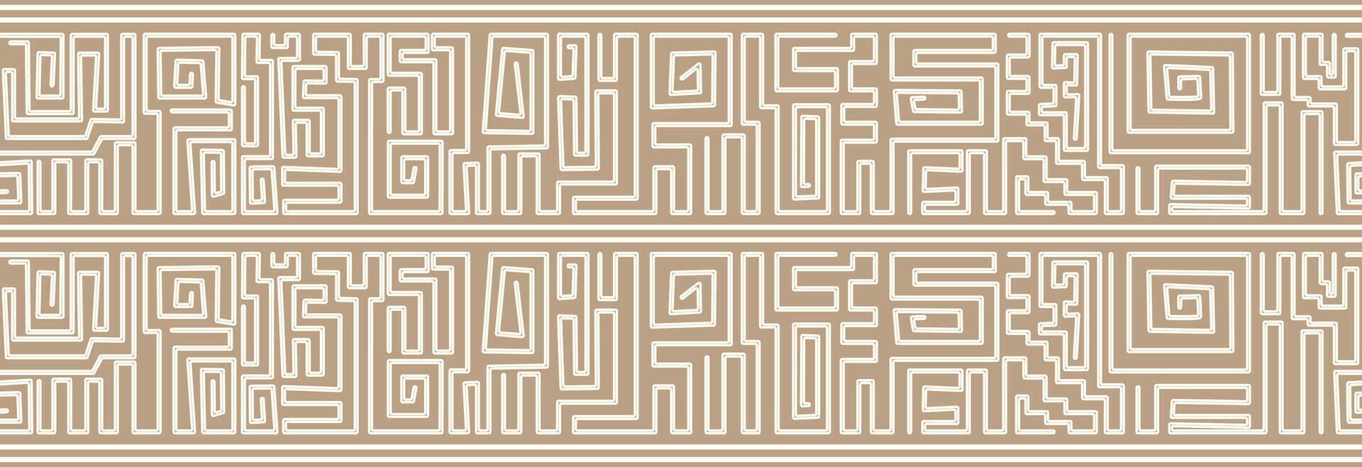 Seamless Egyptian pattern. vector