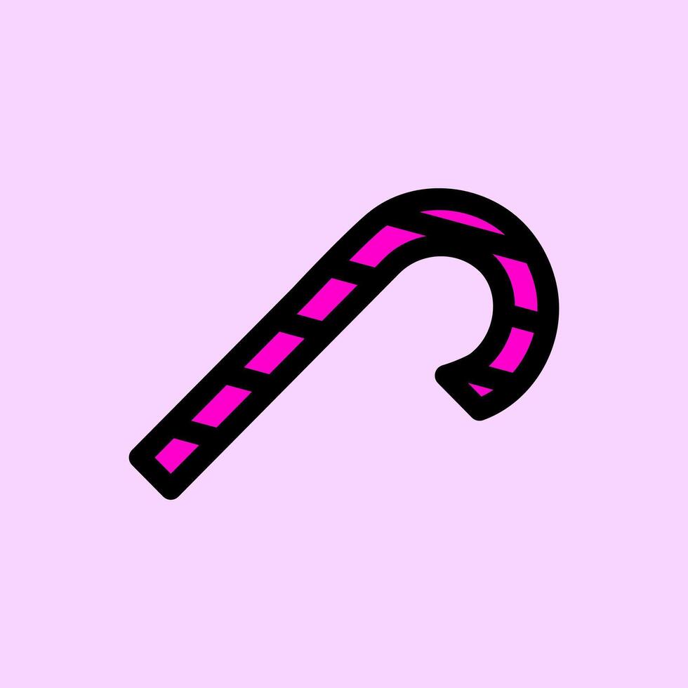 Design Illustration graphic of stick lolipop icon with line and color style. Suitable for UI, mobile design, web design, etc vector