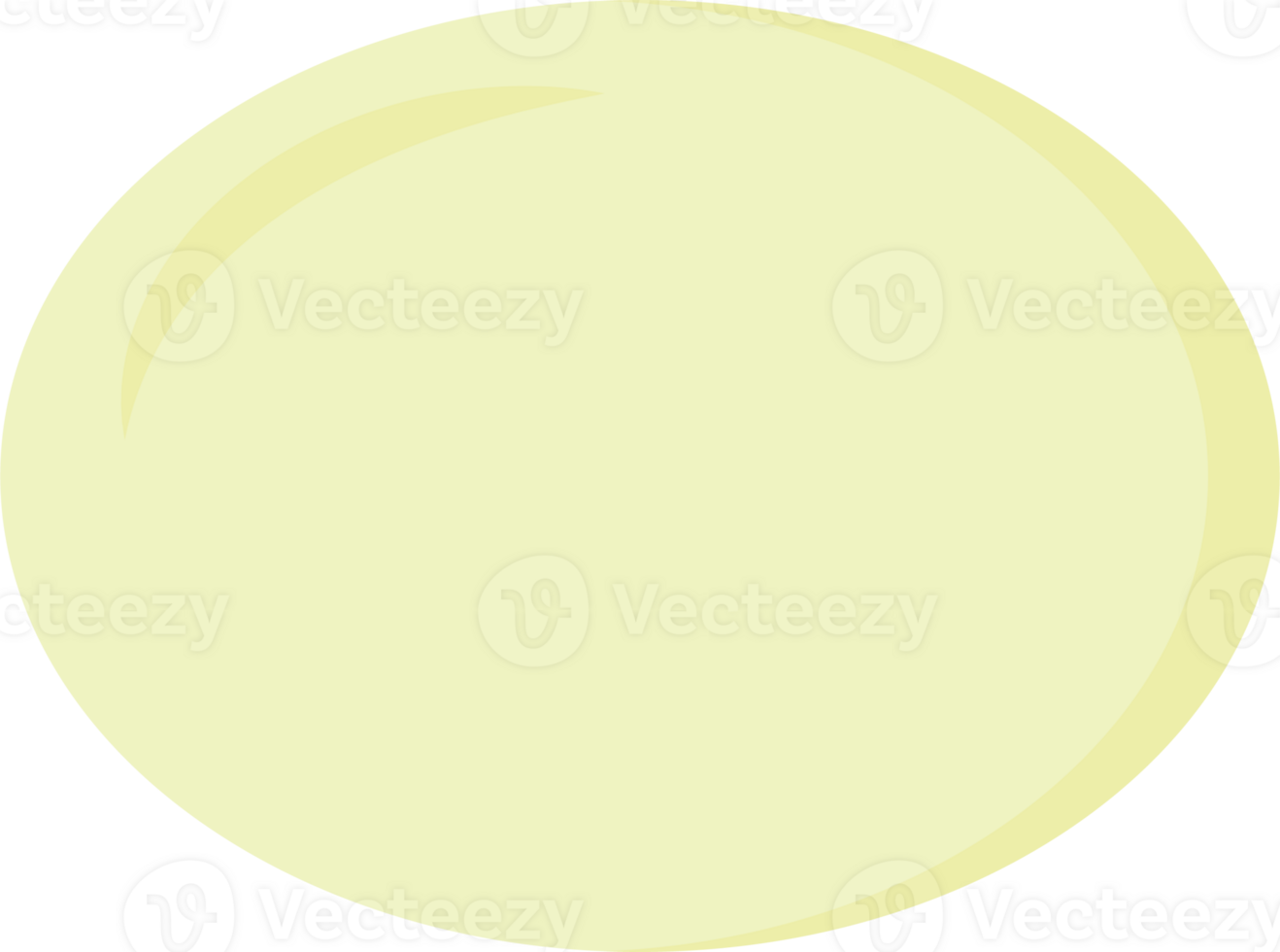 Isolated pizza dought png