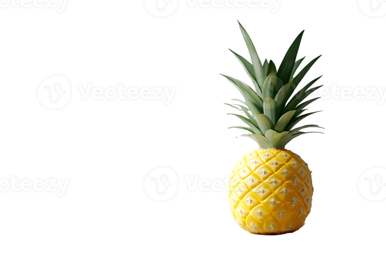 Image of a Single Pineapple png