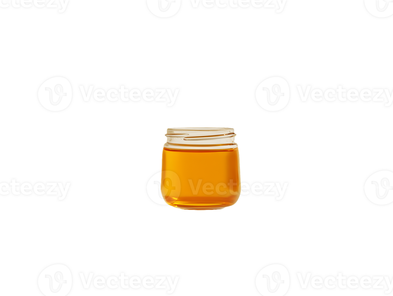 Amber Liquid in Small Glass Jar png