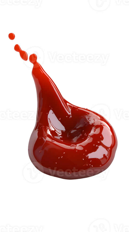 Dark Red Liquid Splash png