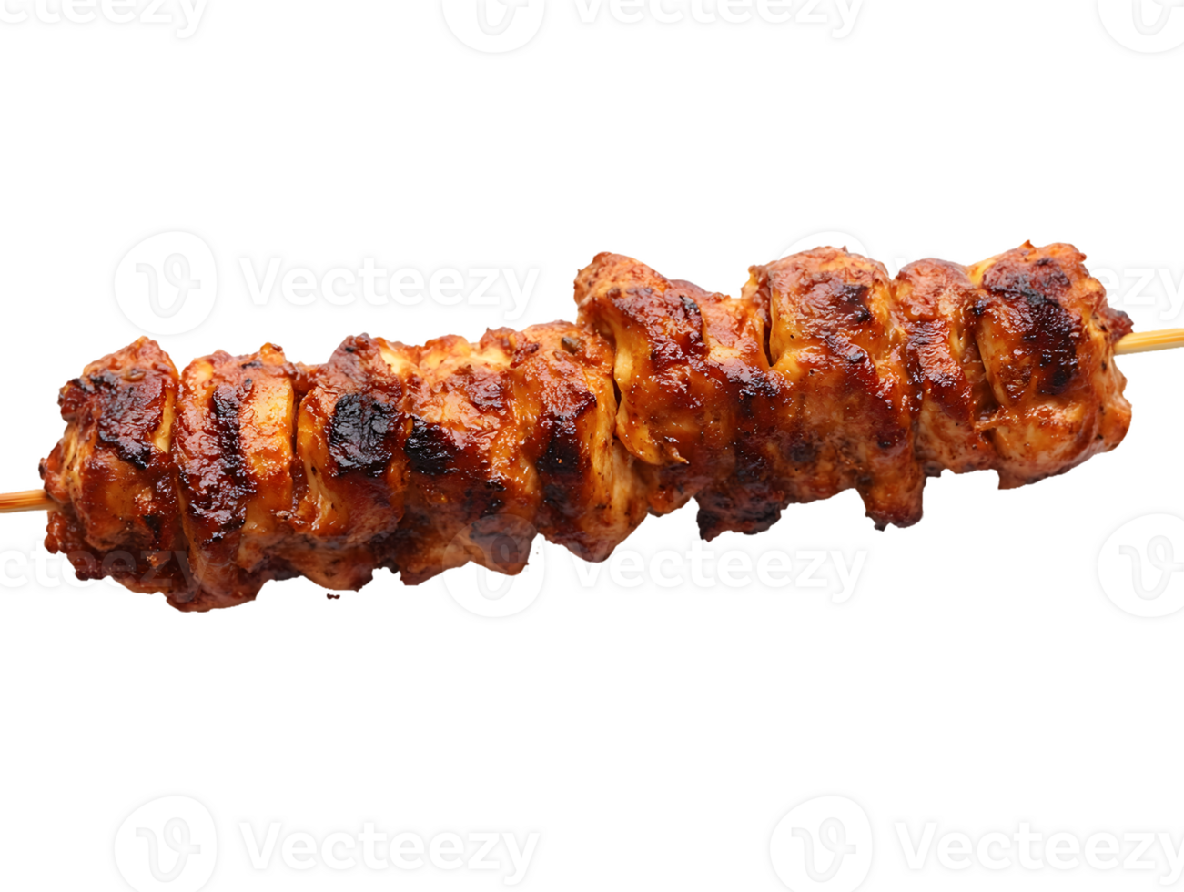 A Grilled Chicken BBQ Skewer png