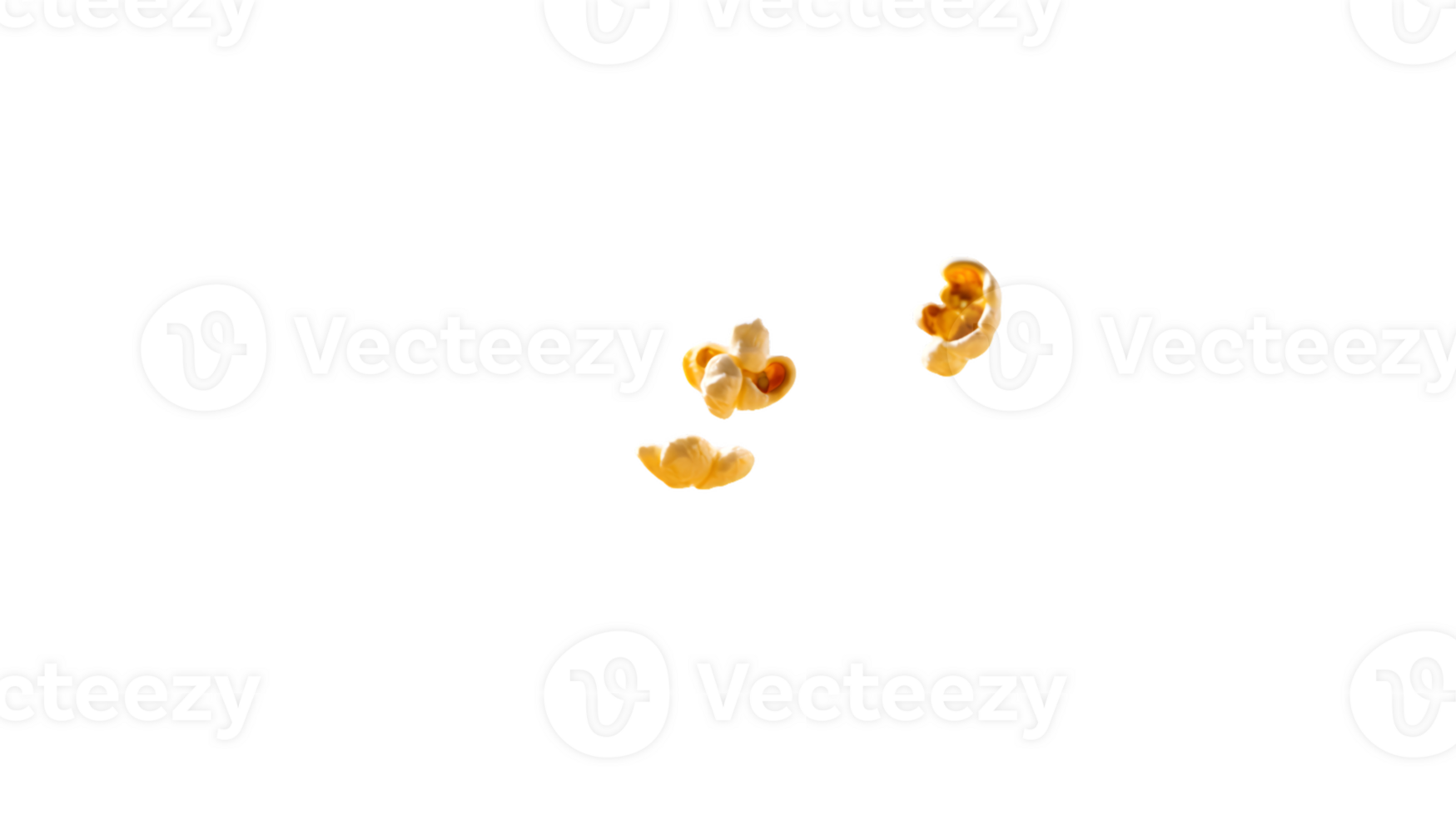 Three Pieces of Popcorn png