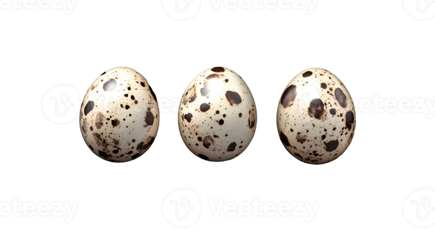 3 Quail Eggs png