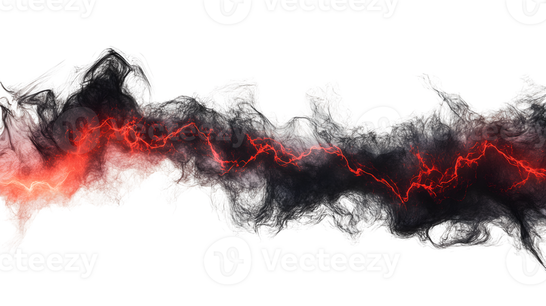Abstract cosmic representation with swirling clouds of black and red evoking the beauty and mystery of the universe in a stunning visual display of space png