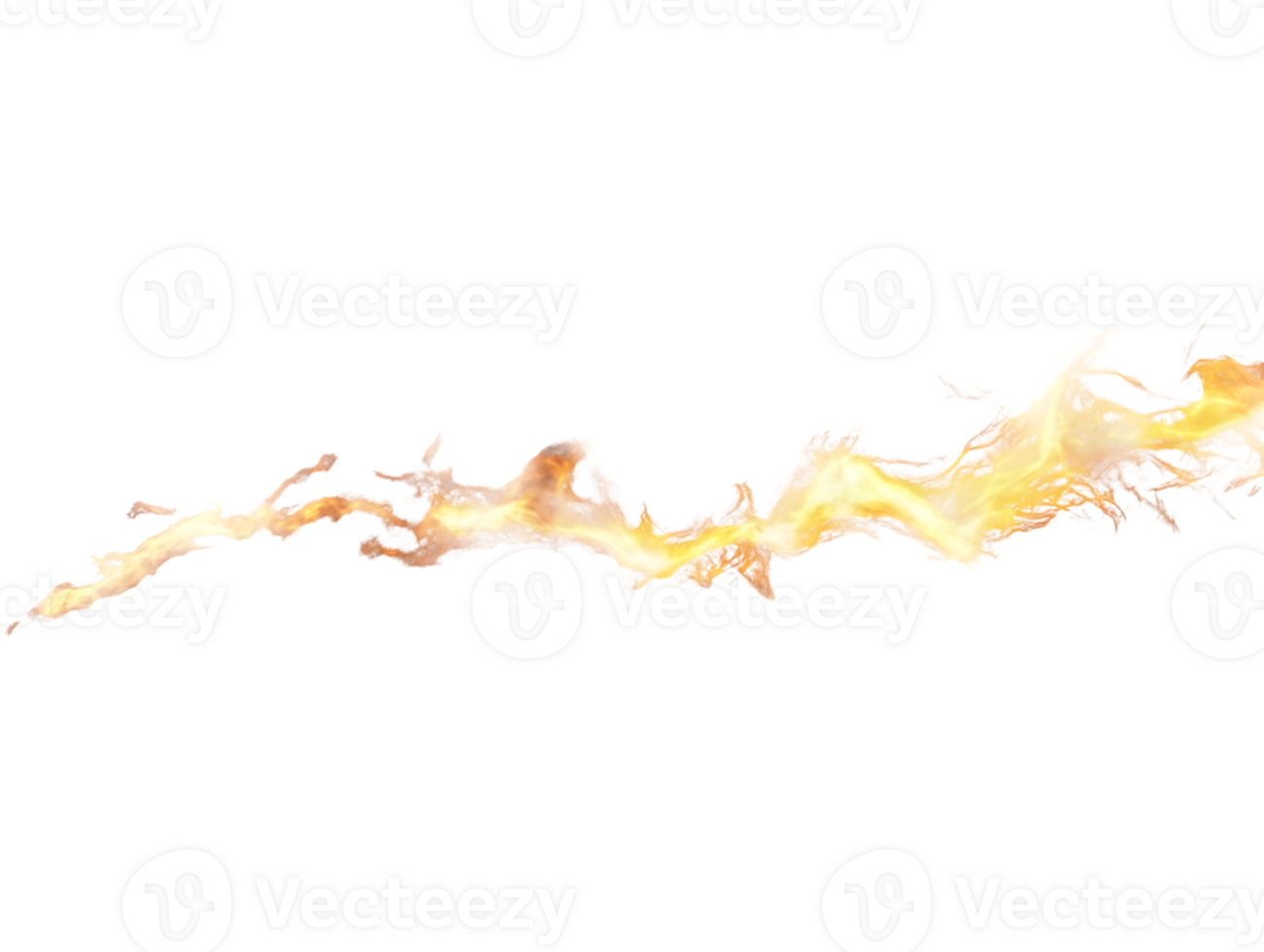 Dynamic and vibrant abstract flames in swirling hues of orange and yellow representing intense energy and motion. png