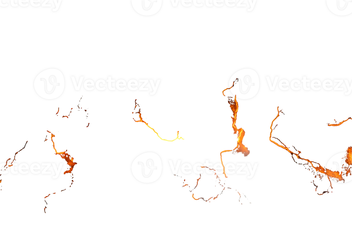 Vibrant flowing lava display with fiery oranges and yellows contrasting against a dark background capturing the dynamic energy of natural forces png