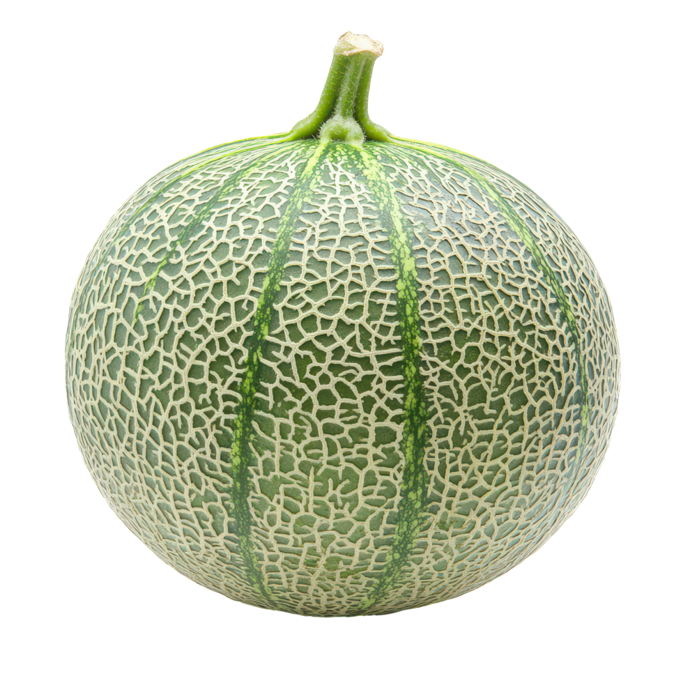 Fresh bitter melon isolated on a bright transparent background showcasing its unique texture and shape, Bittermelonisolated on transparent background png