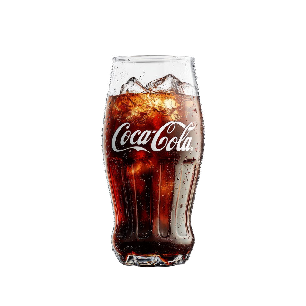Chilled drink captures the essence of winter in Berlin, Germany during December, Berlin, Germany December 16 2025 Coca Cola, isolated on transparent transparent background png