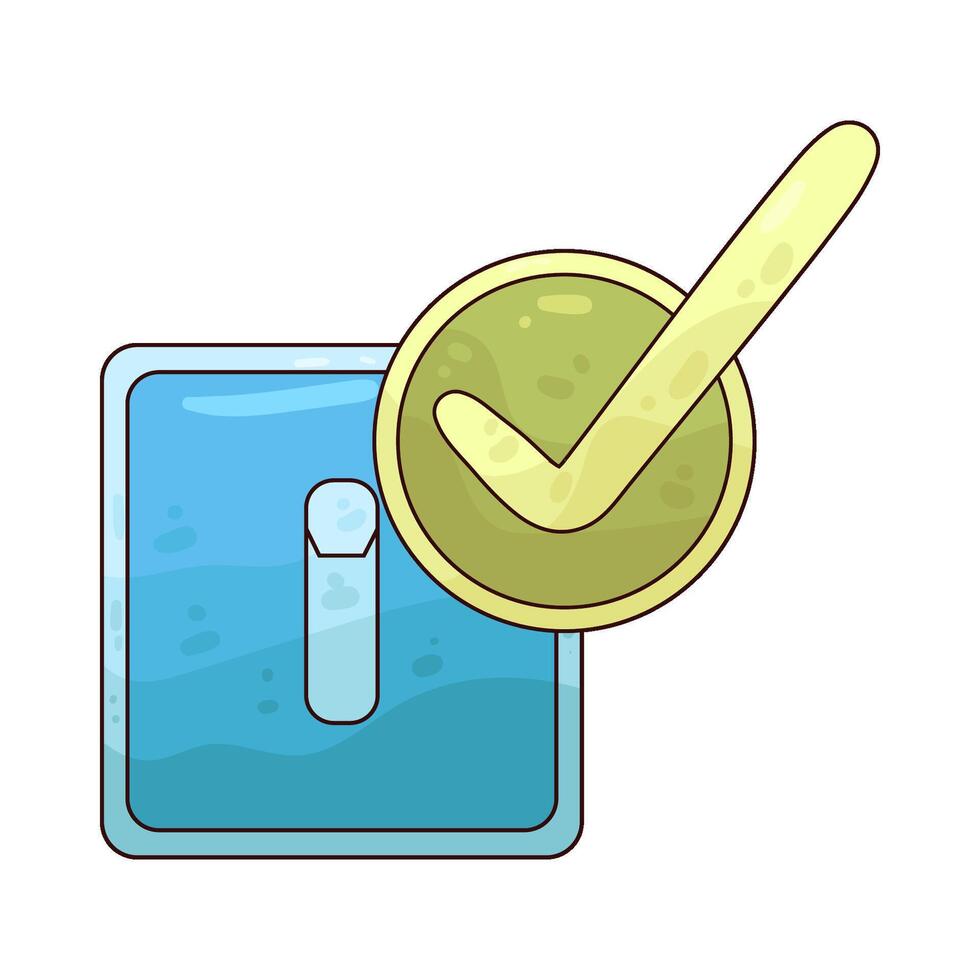 electric switch illustration vector