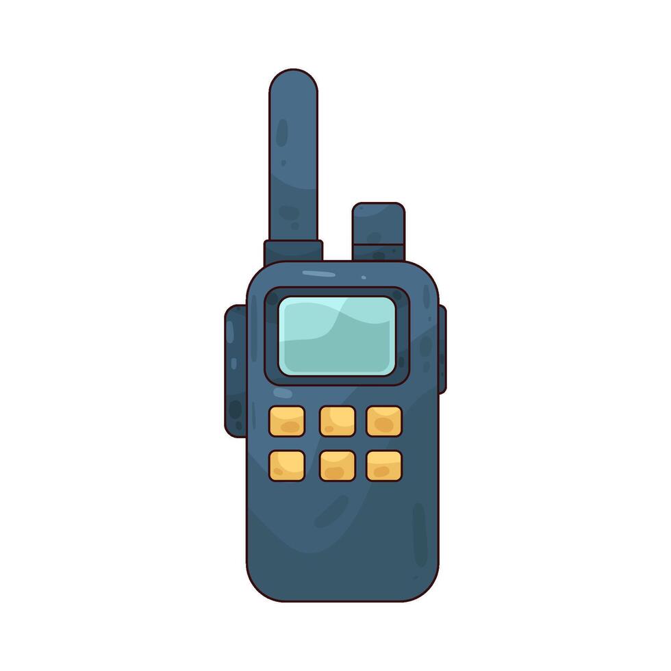 Walkie Talkie illustration vector
