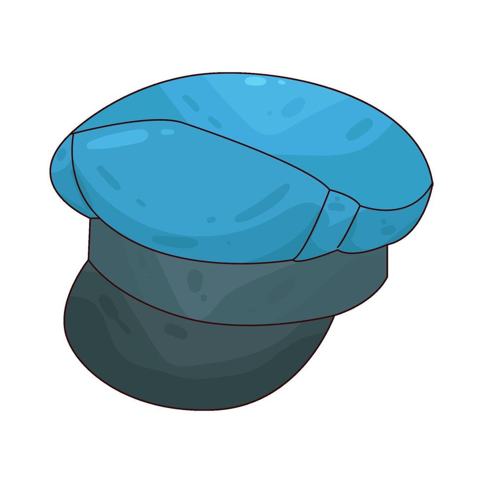 Police Hat Illustration vector
