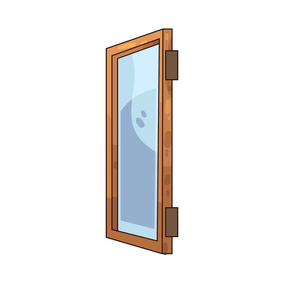 Open window illustration vector