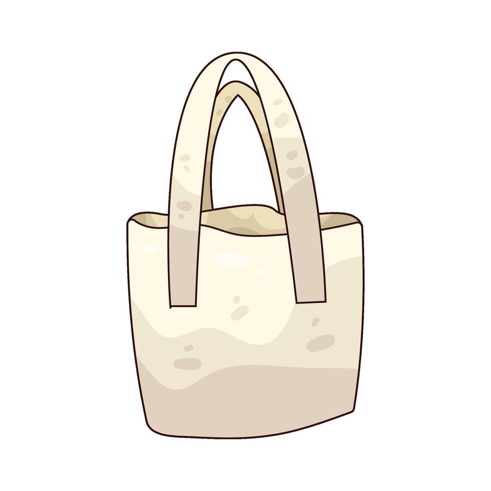Illustration of Grocery Bag vector