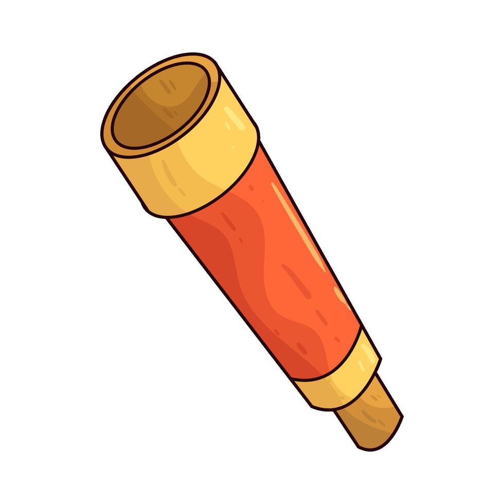 Illustration of Toy Telescope vector