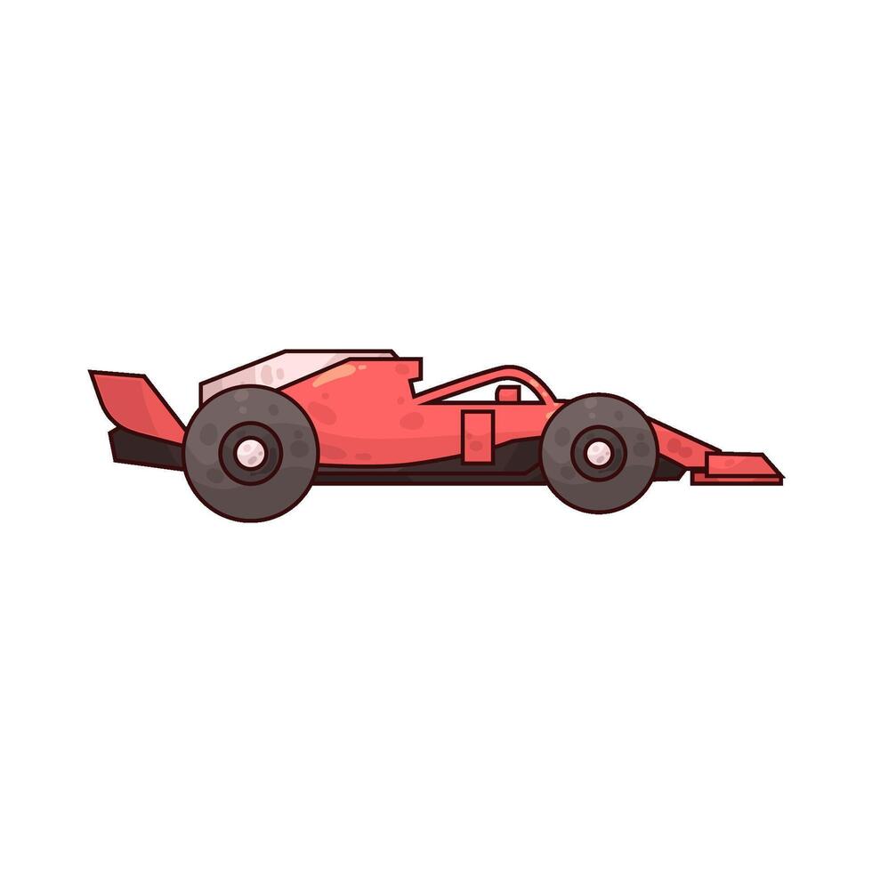 Illustration of Formula 1 Car vector