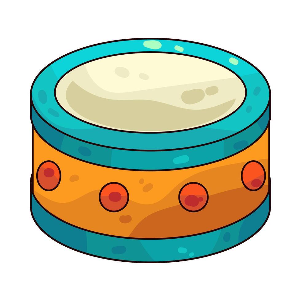 Toy Drum Illustration vector
