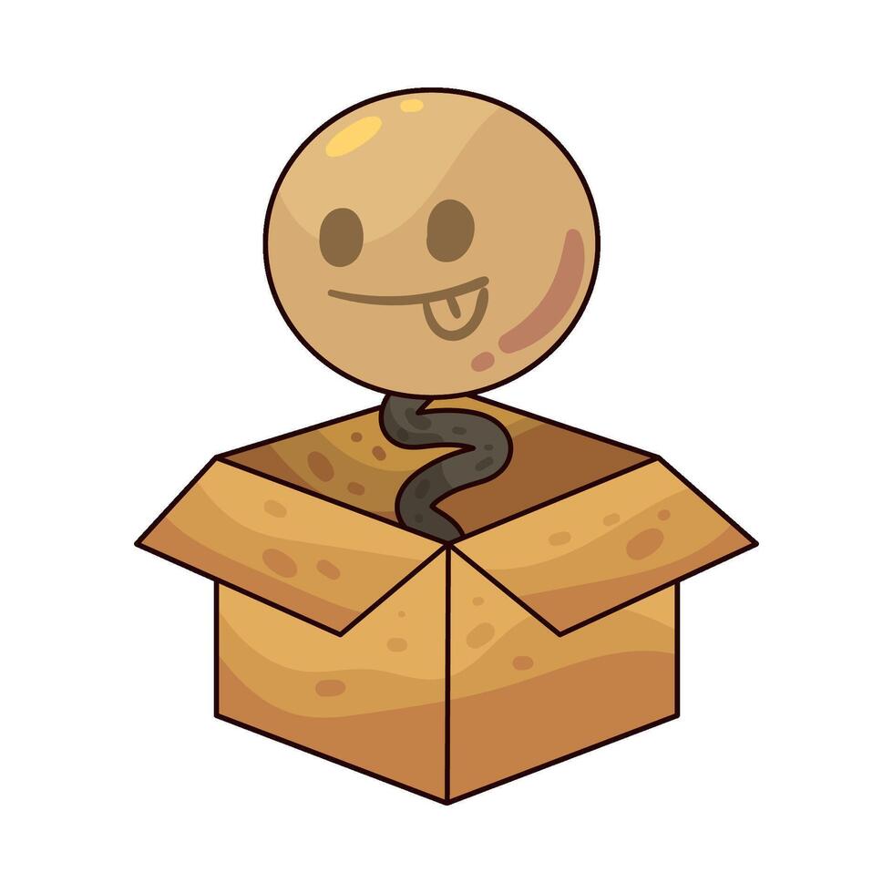 Illustration of Jack in the Box vector