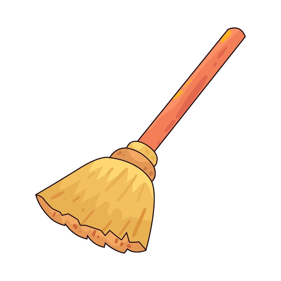 Illustration of Broomstick vector