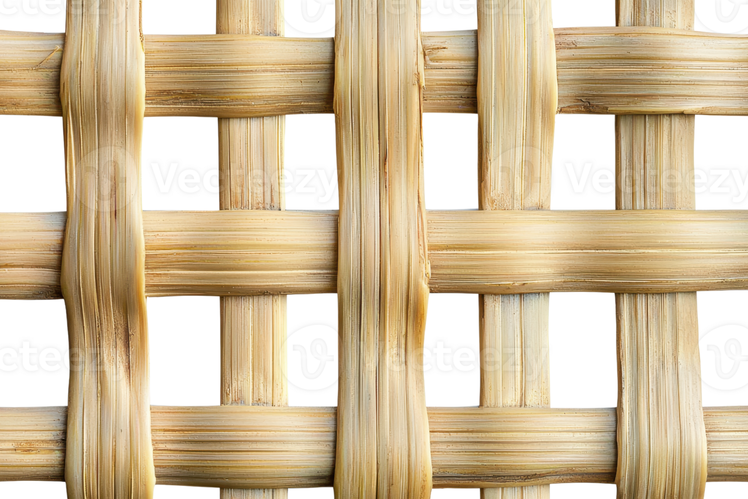 A close-up view of a woven pattern made from natural materials, showcasing the intricate design and texture. png