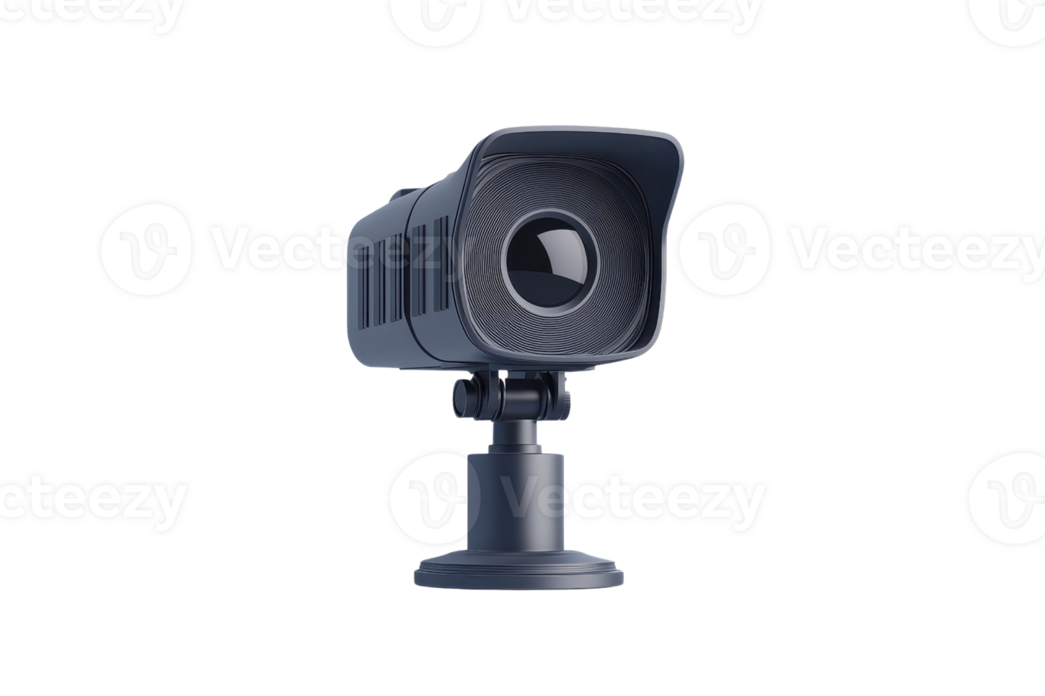 A sleek camera with a prominent lens, designed for capturing high-quality images. png