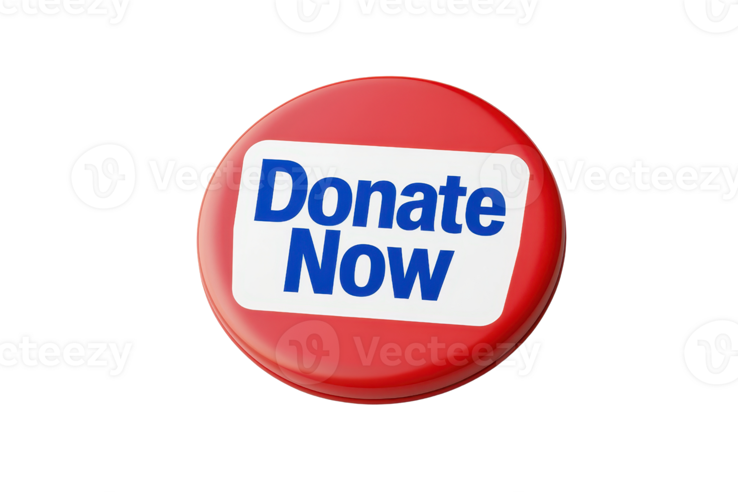 A bright red button with the text Donate Now prominently displayed in blue. png
