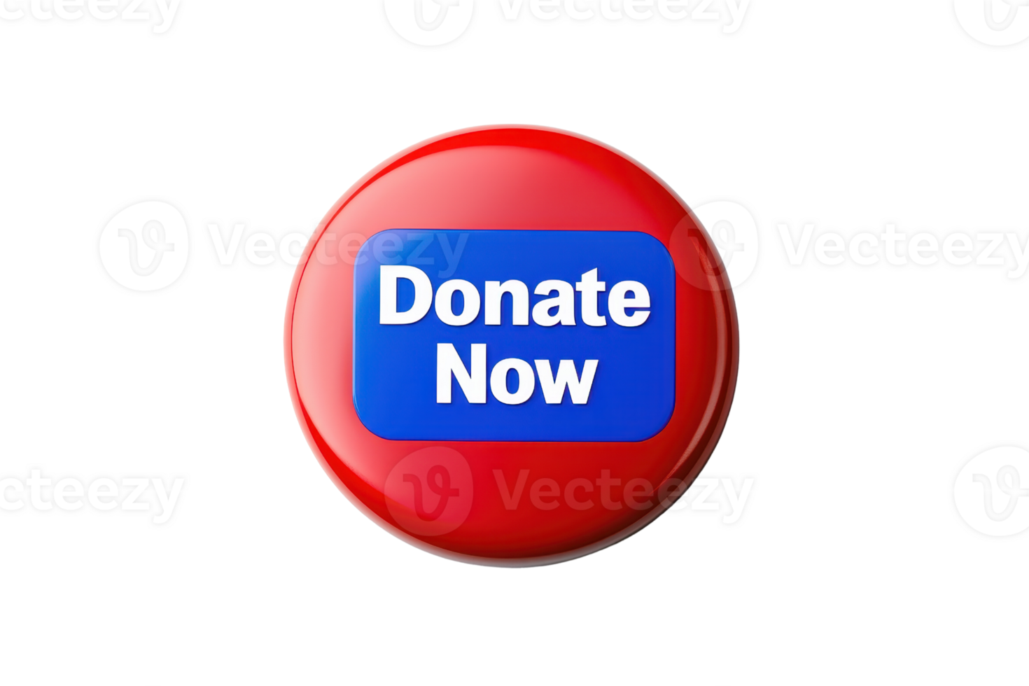 A bright red button with the text Donate Now prominently displayed in blue, encouraging immediate support. png