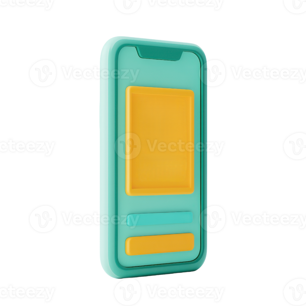 A colorful smartphone case featuring a unique design with bold shapes and vibrant colors. png