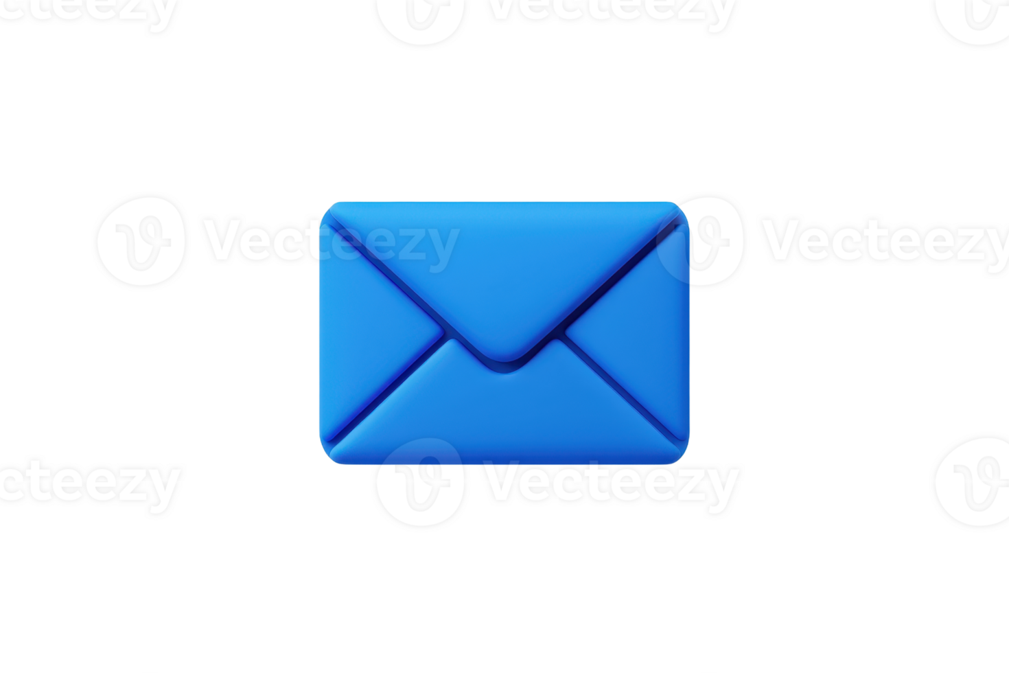 A blue envelope icon representing communication and messaging. png