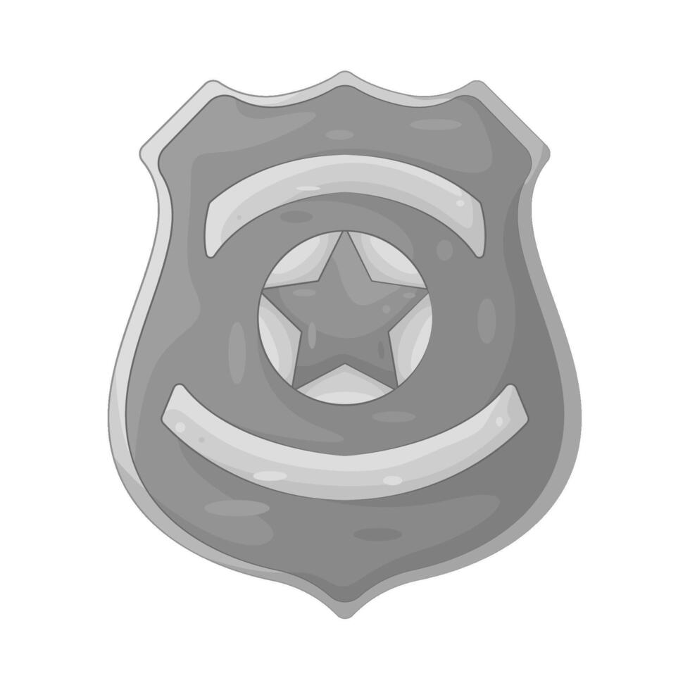 Police Badge Illustration vector