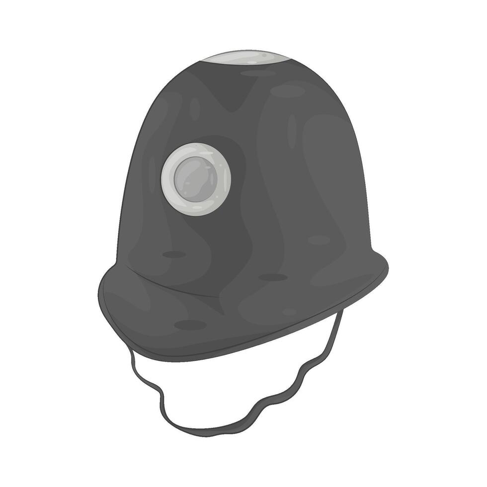 police Helmet Illustration vector