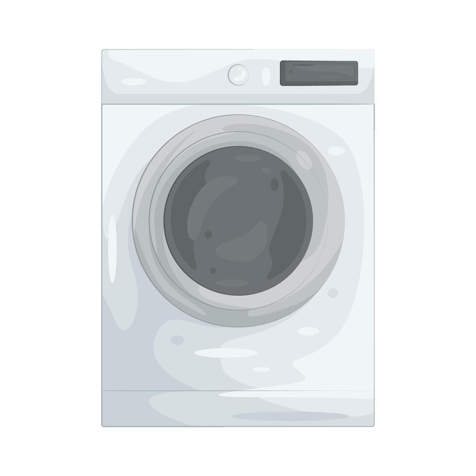 Illustration of washing machines vector