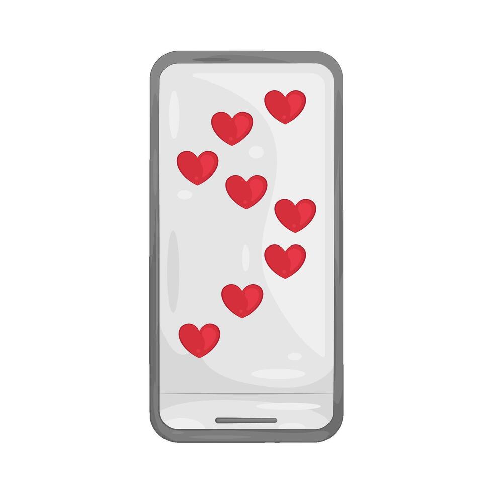Illustration of heart like vector