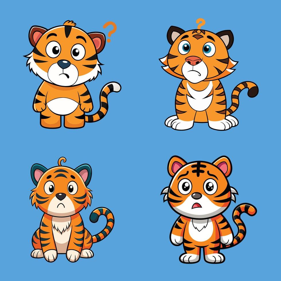 Tiger Confuse Bundle vector