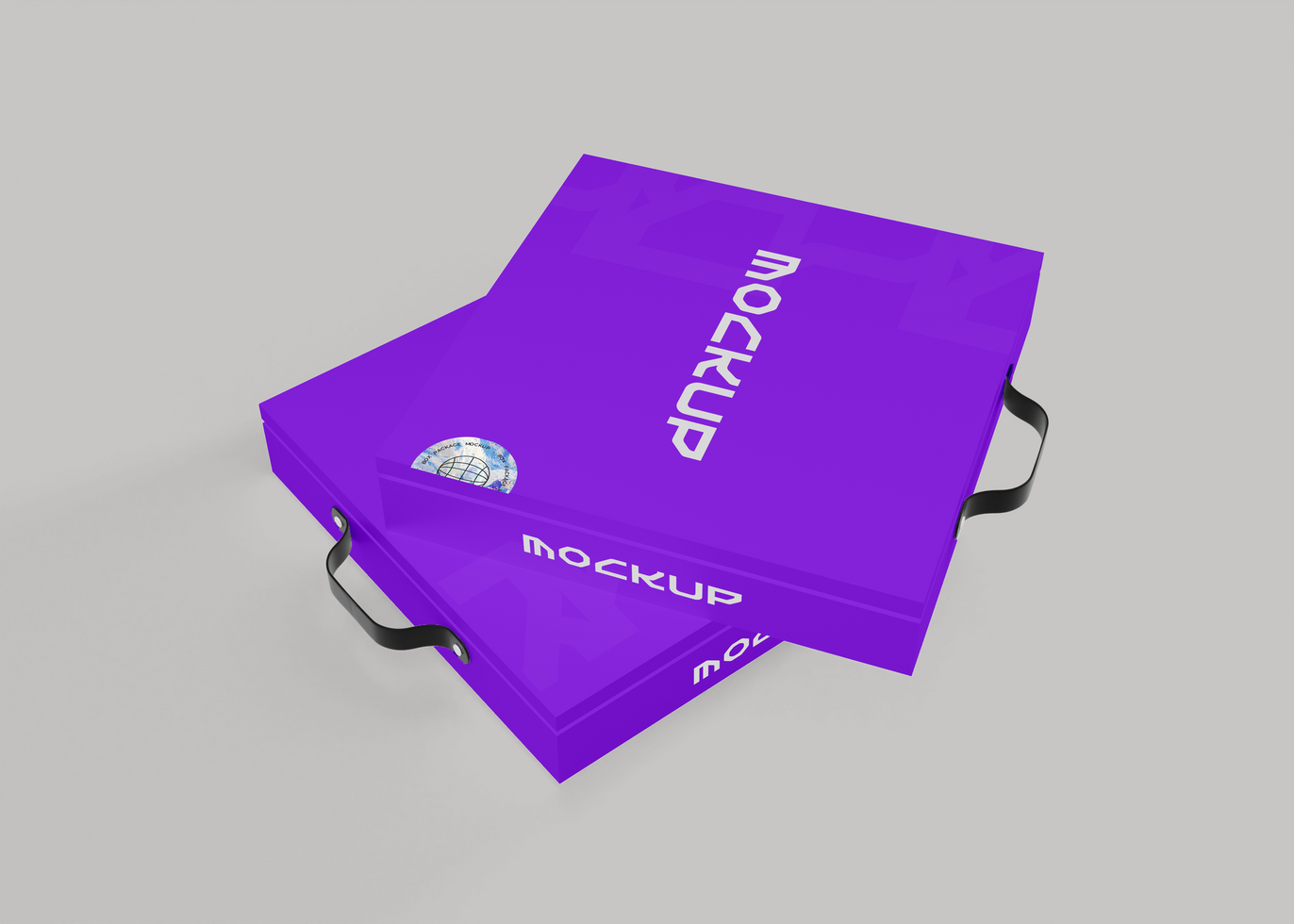 Branding Custom Box Mockup psd