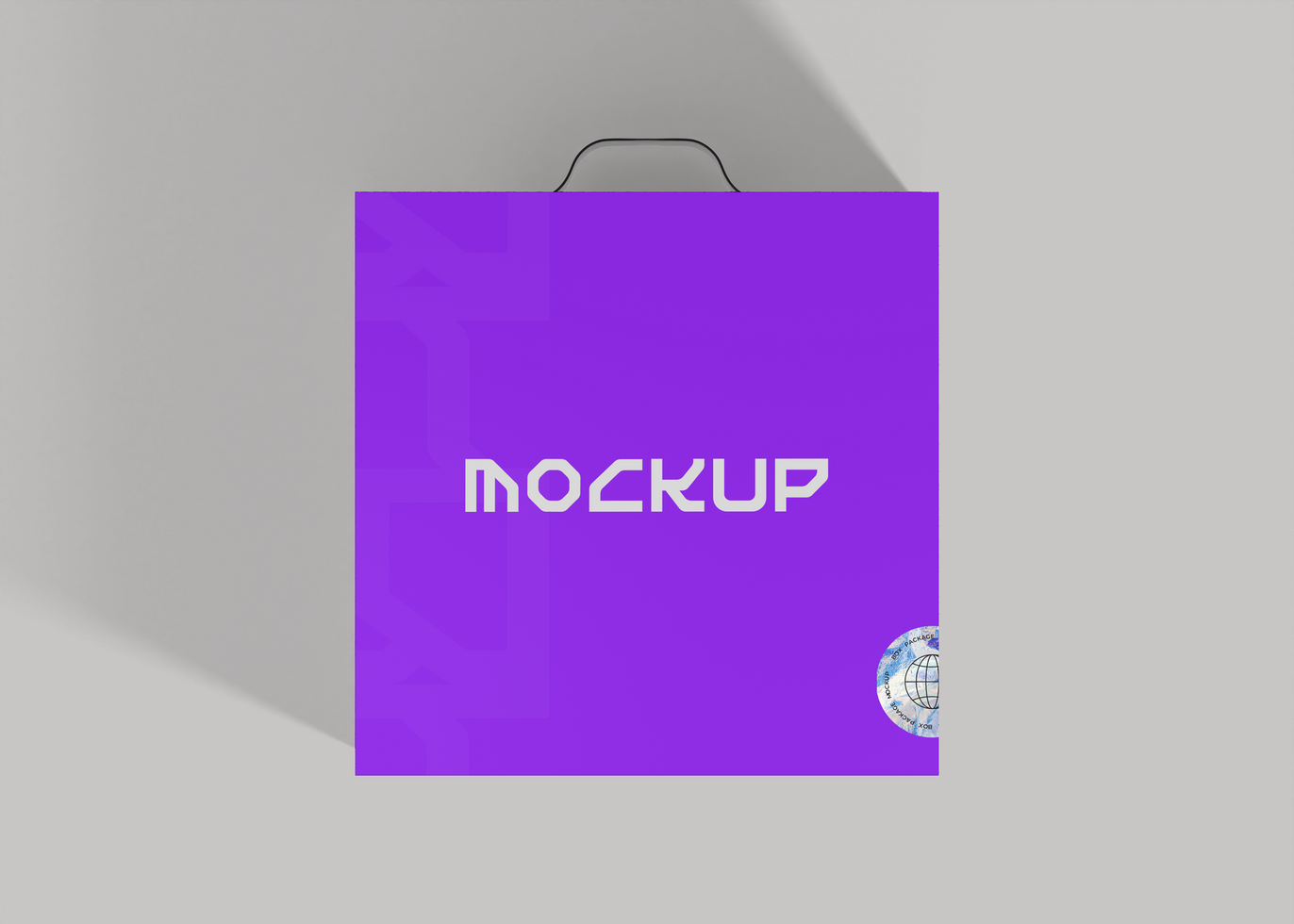 Branding Custom Art Box Mockup psd