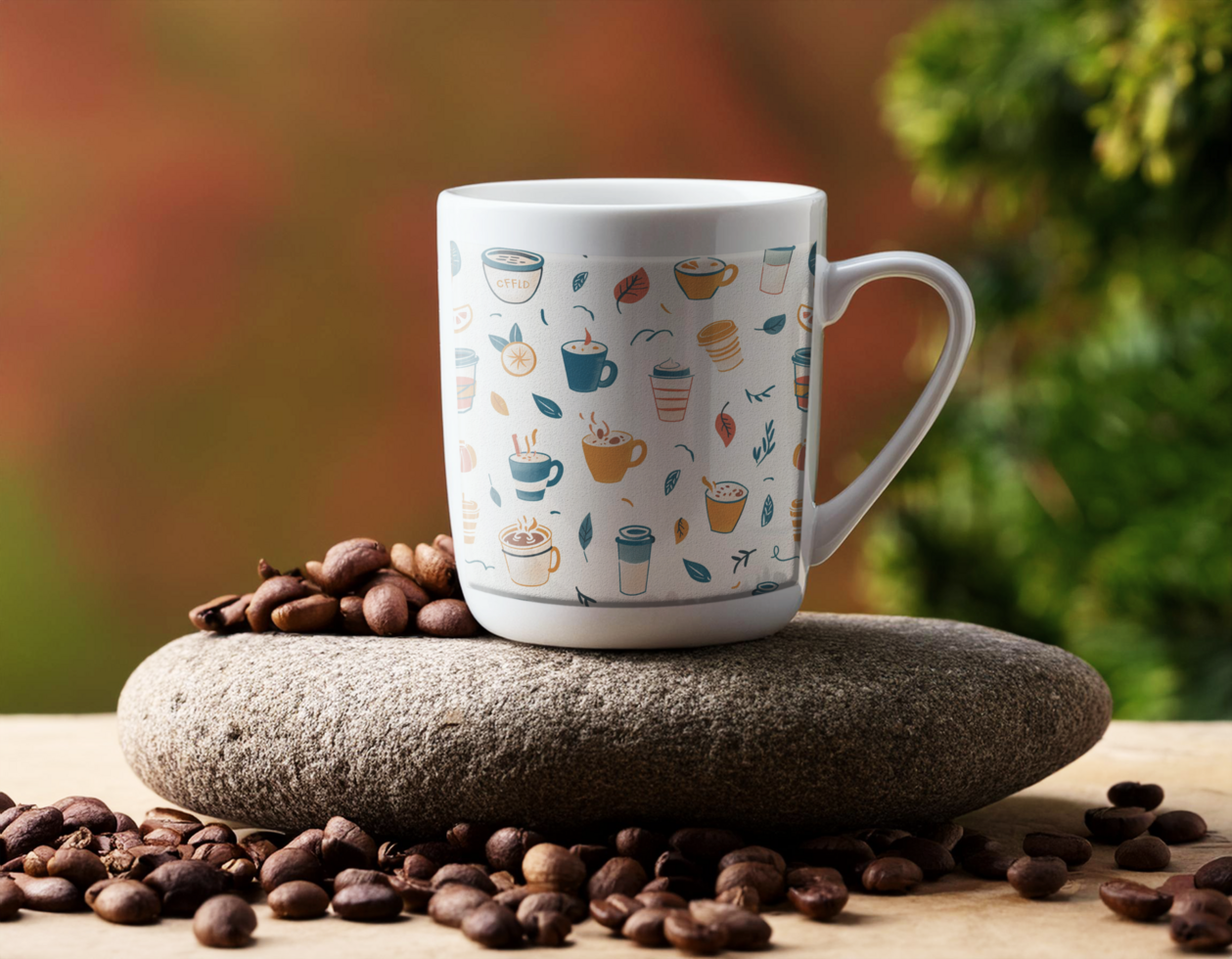 Mug Coffee Mockup psd