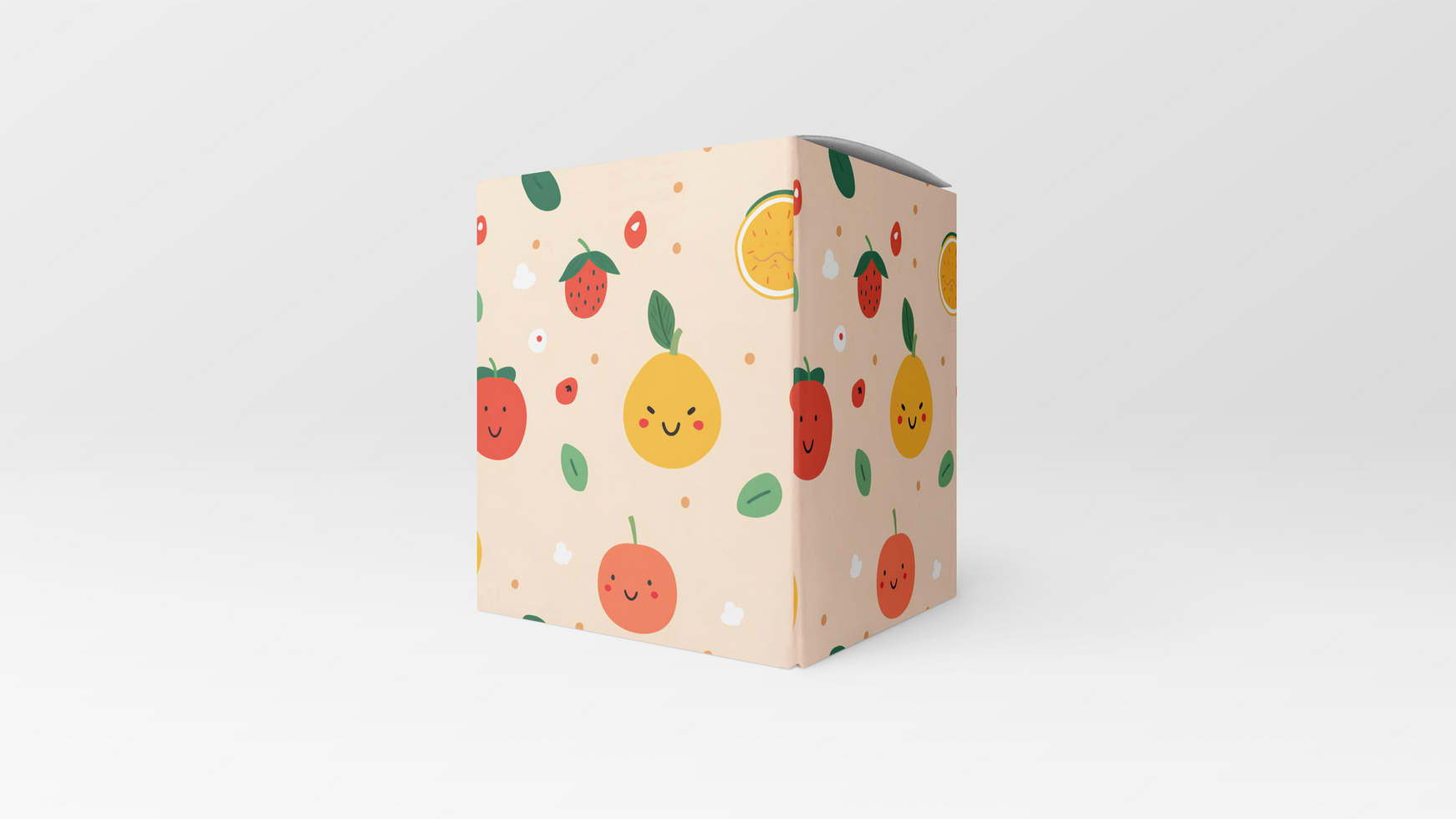 Free Square Box Mockup psd