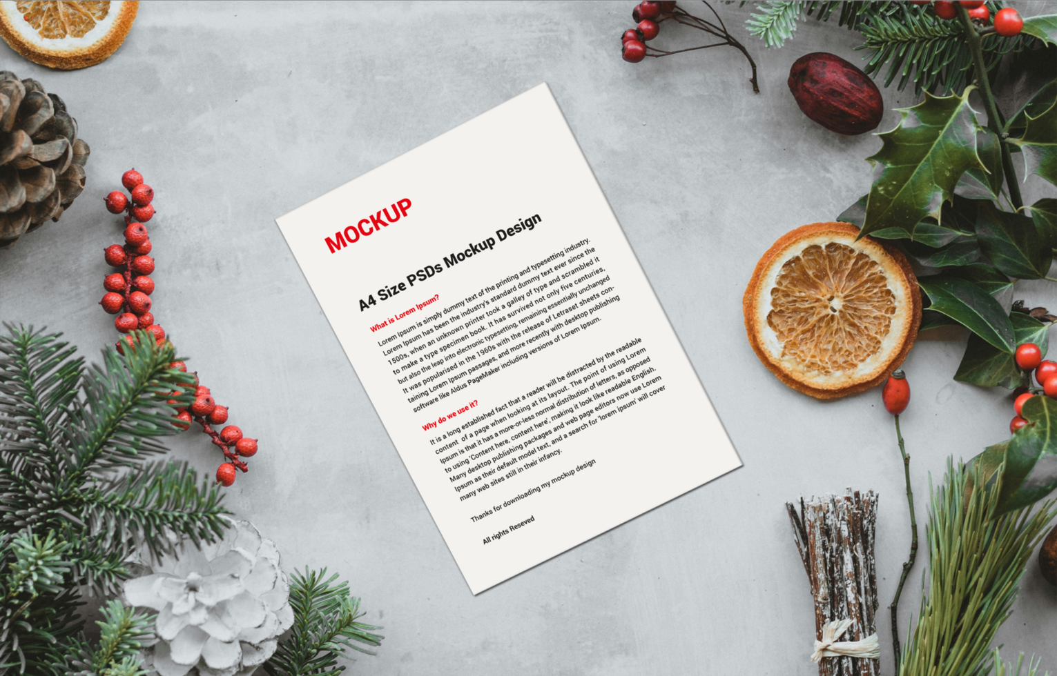 Premium Sell sheet Menu poster pamphlet invoices Letterhead fax cover flyer sale sheet or Letter mockup file psd