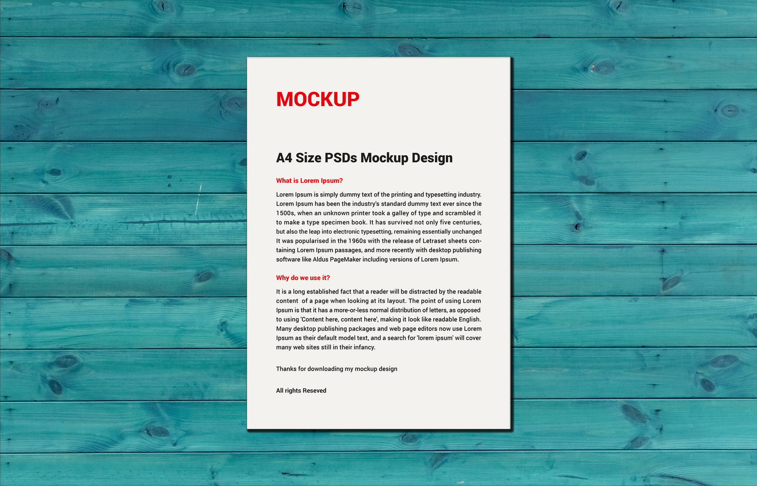 Premium Sell sheet Menu poster pamphlet invoice Letterhead fax covers flyer sale sheet or Letter mockup file psd