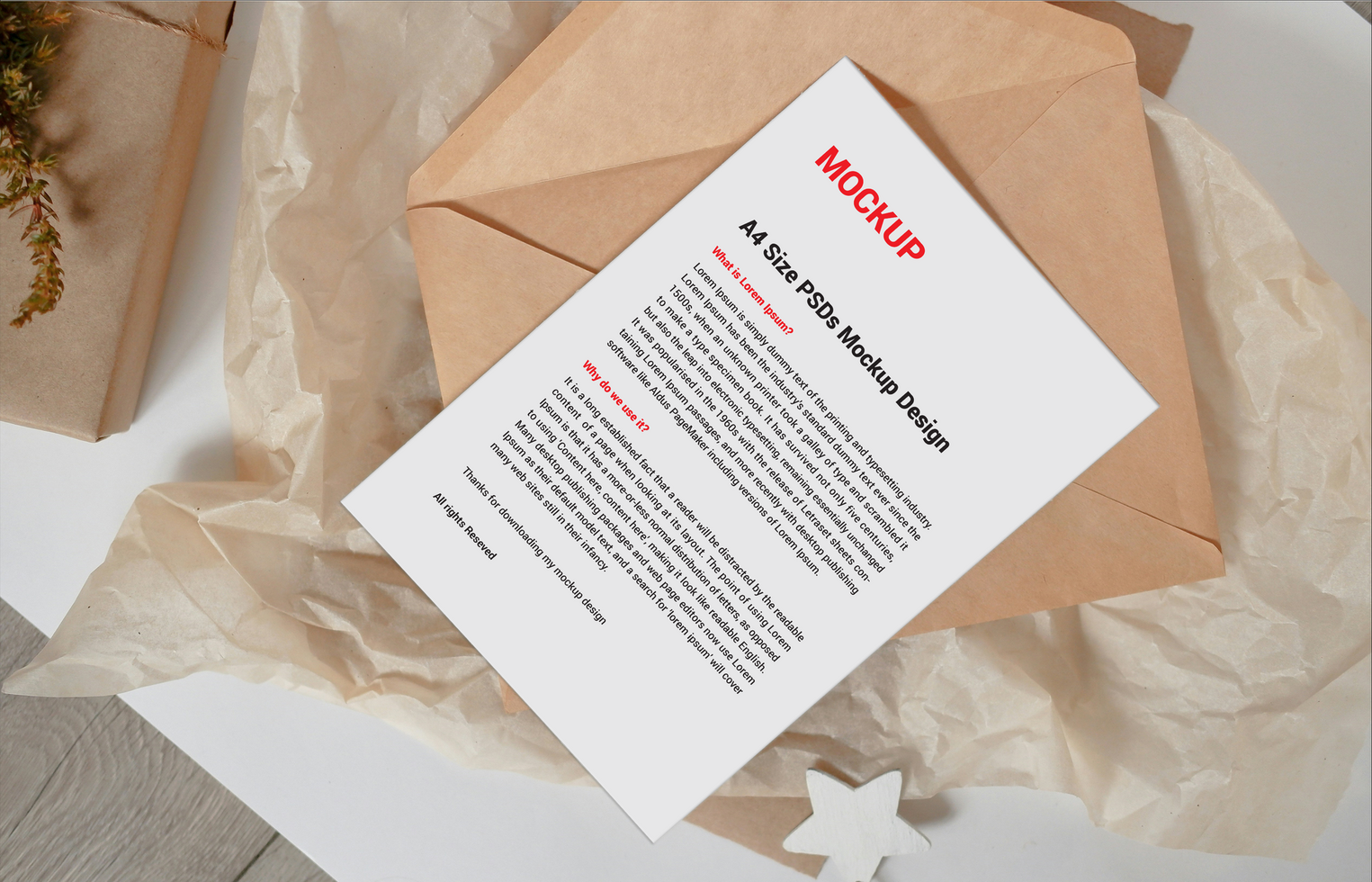 Business Menu poster pamphlet invoices Letterhead fax cover flyer and Letter Mockup file psd